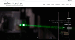 Desktop Screenshot of mbmicrotec.com